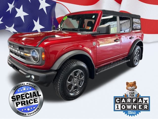Used 2021 Ford Bronco 4-Door Big Bend with VIN 1FMDE5BH4MLA96895 for sale in Clarksburg, WV
