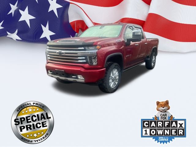 Used 2022 Chevrolet Silverado 2500HD High Country with VIN 1GC4YREY1NF157487 for sale in Clarksburg, WV