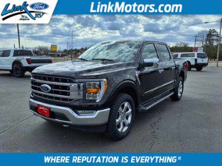 Used 2021 Ford F-150 Lariat with VIN 1FTFW1E54MFB94392 for sale in Minong, WI