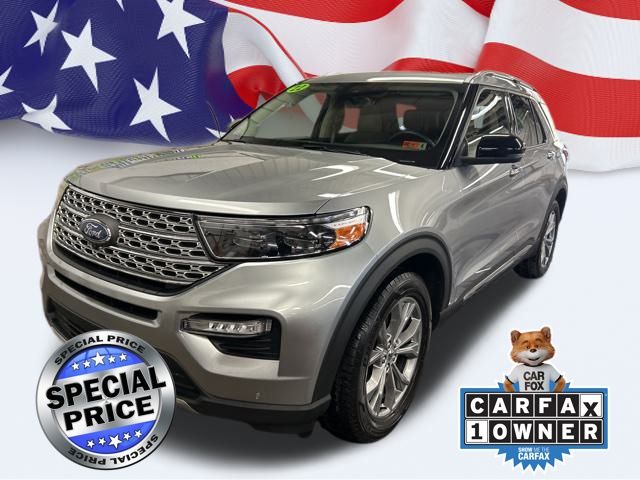 Used 2022 Ford Explorer Limited with VIN 1FMSK8FH1NGA16412 for sale in Clarksburg, WV