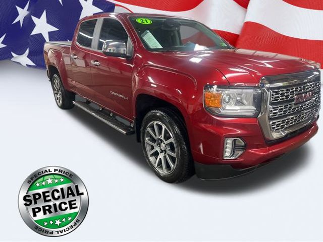 Used 2021 GMC Canyon Denali with VIN 1GTG6EEN1M1199705 for sale in Clarksburg, WV