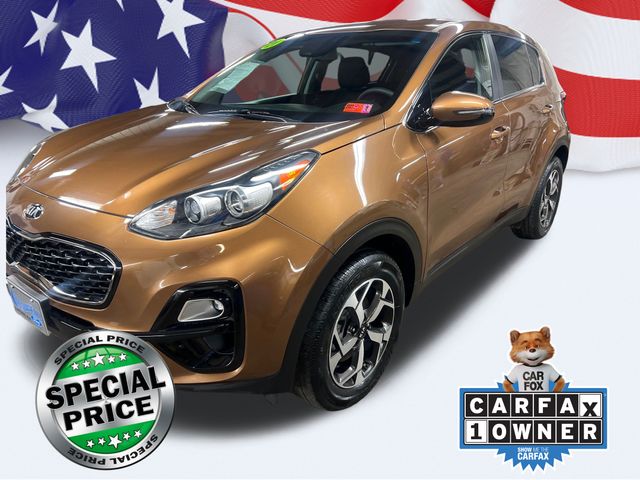 Used 2021 Kia Sportage LX with VIN KNDPMCAC5M7875763 for sale in Clarksburg, WV
