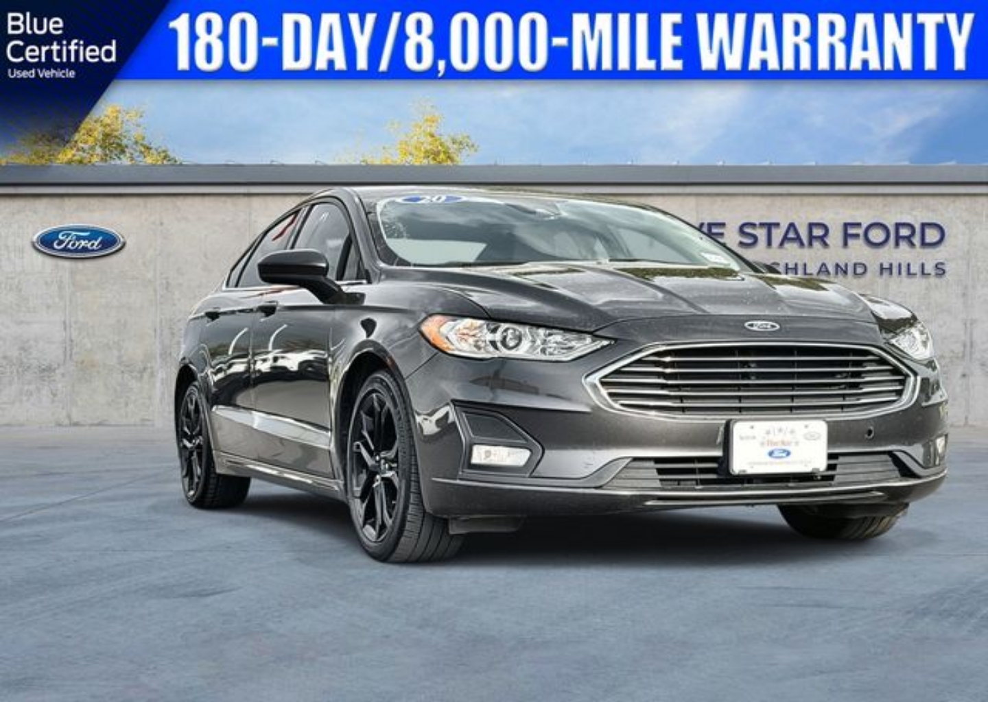 Certified 2020 Ford Fusion SE with VIN 3FA6P0HD6LR111594 for sale in Richland Hills, TX