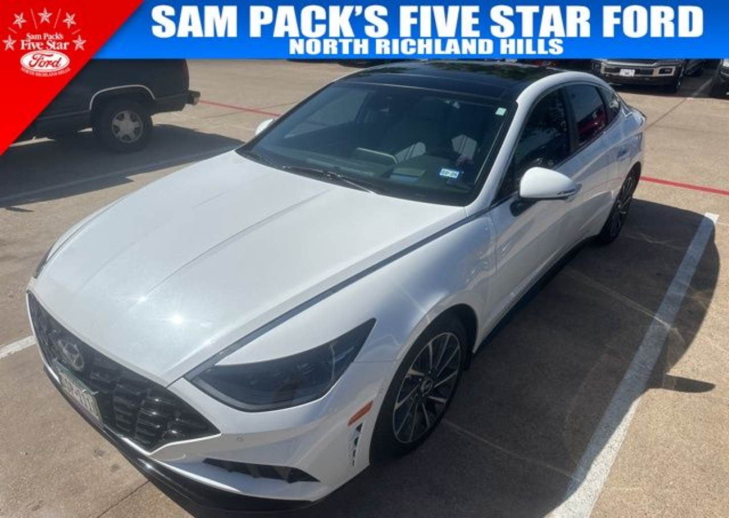 Certified 2022 Hyundai Sonata Limited with VIN KMHL34J29NA210217 for sale in Richland Hills, TX