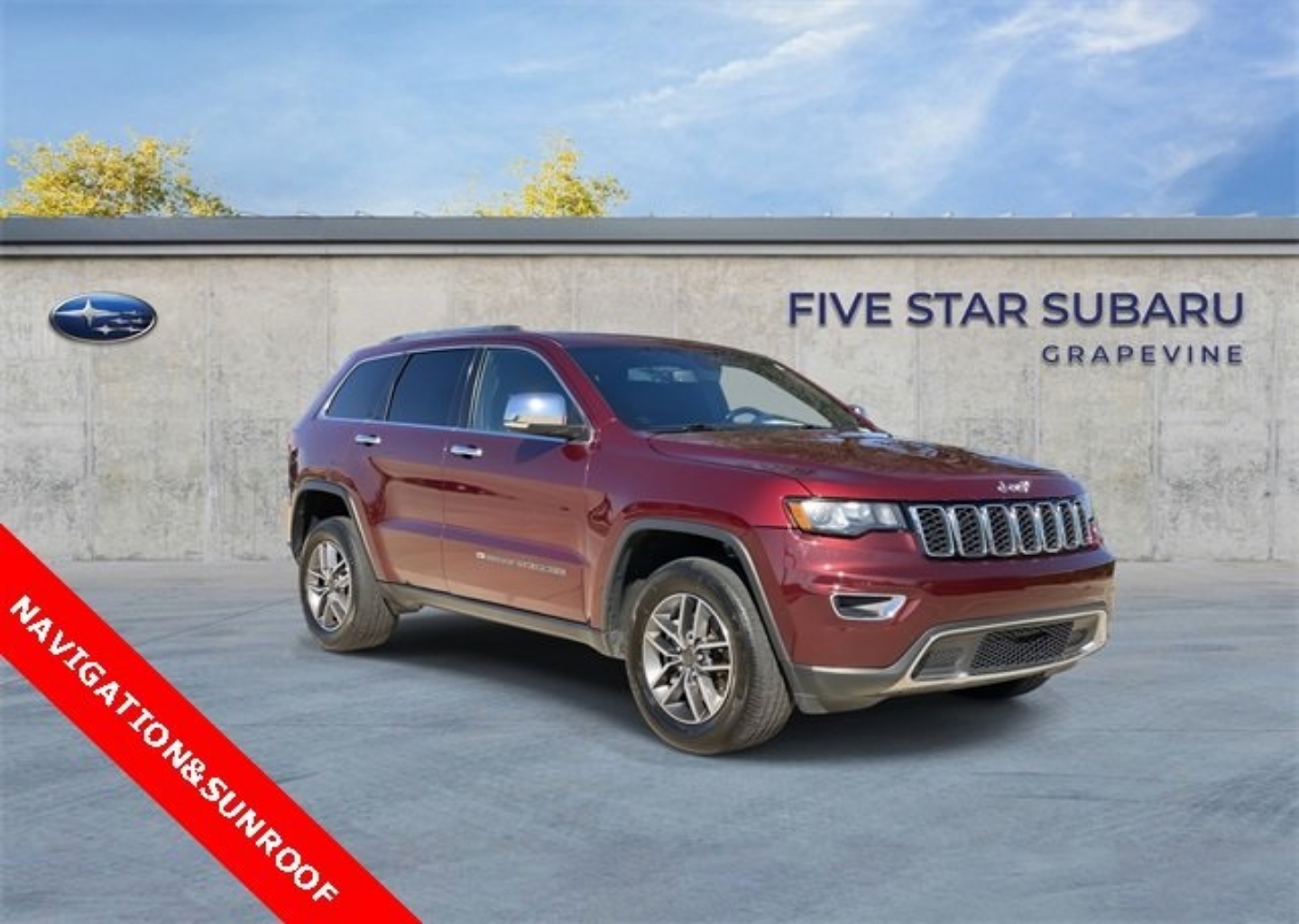 Used 2022 Jeep Grand Cherokee WK Limited with VIN 1C4RJFBG2NC111253 for sale in Lewisville, TX