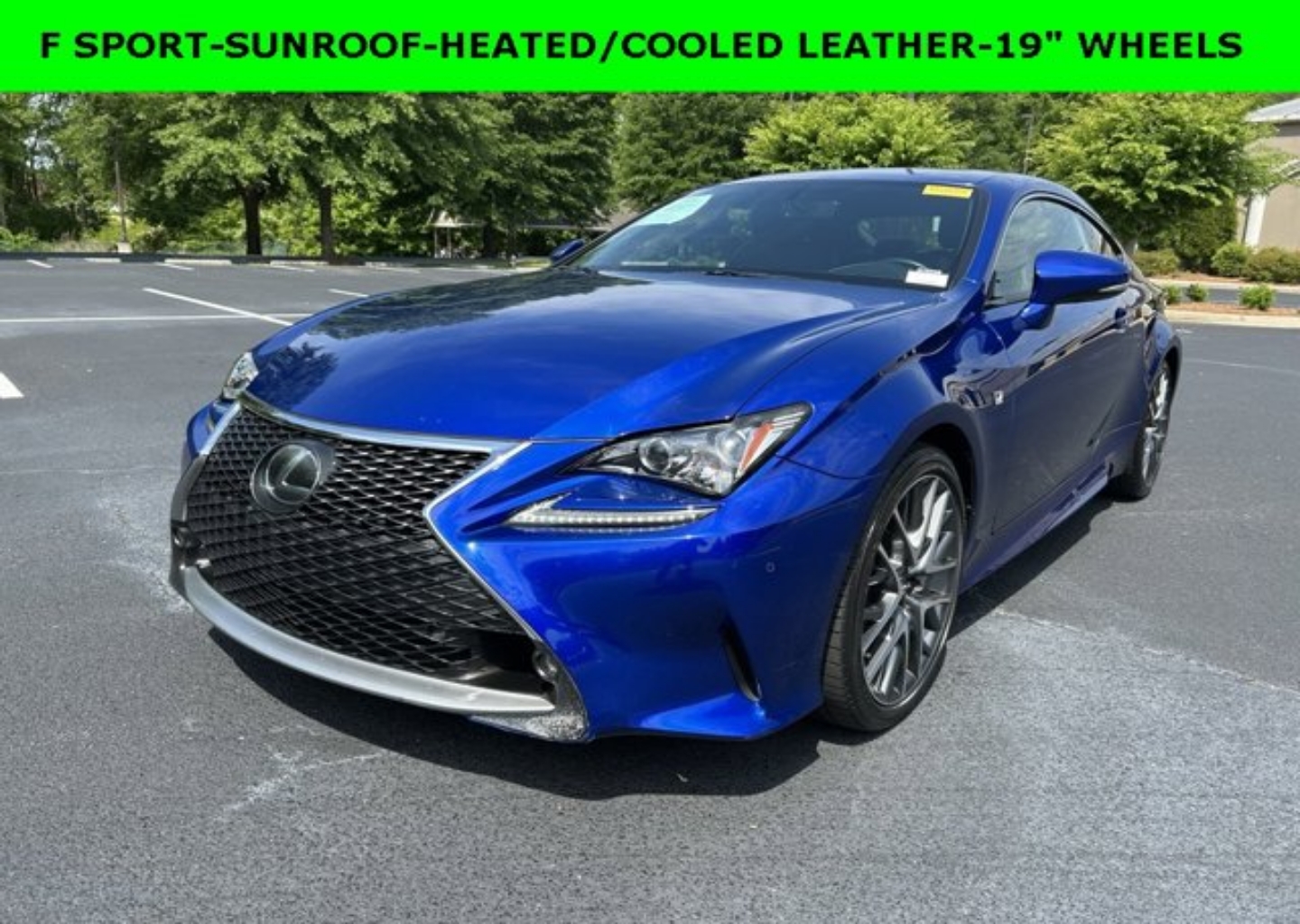 Used 2016 Lexus RC 350 with VIN JTHHE5BC7G5012201 for sale in Greensboro, GA