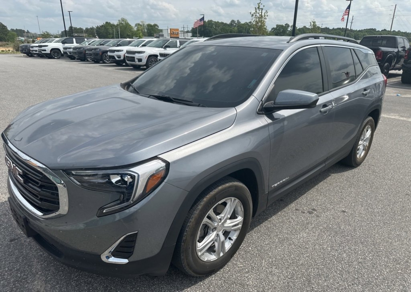 Used 2021 GMC Terrain SLE with VIN 3GKALMEV8ML305752 for sale in Statesboro, GA