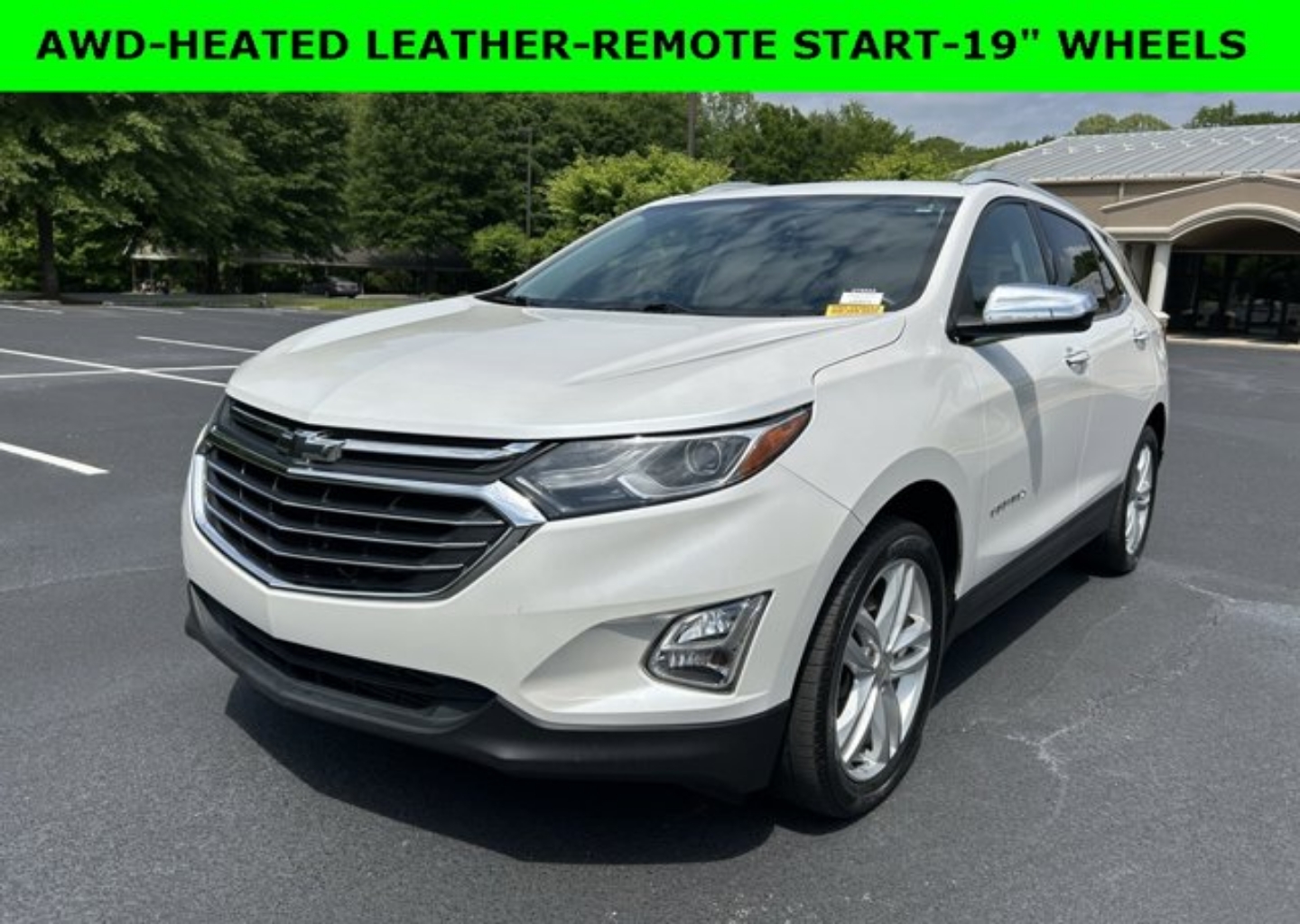 Used 2019 Chevrolet Equinox Premier with VIN 2GNAXYEX9K6262542 for sale in Greensboro, GA