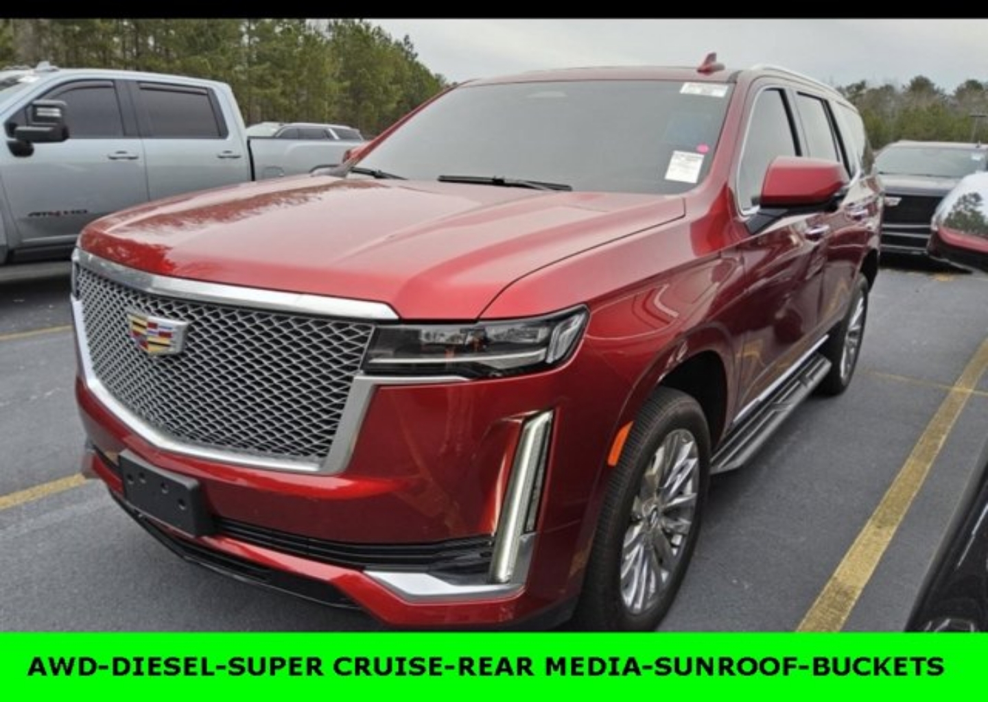 Used 2023 Cadillac Escalade Premium Luxury with VIN 1GYS4BKT8PR185396 for sale in Greensboro, GA