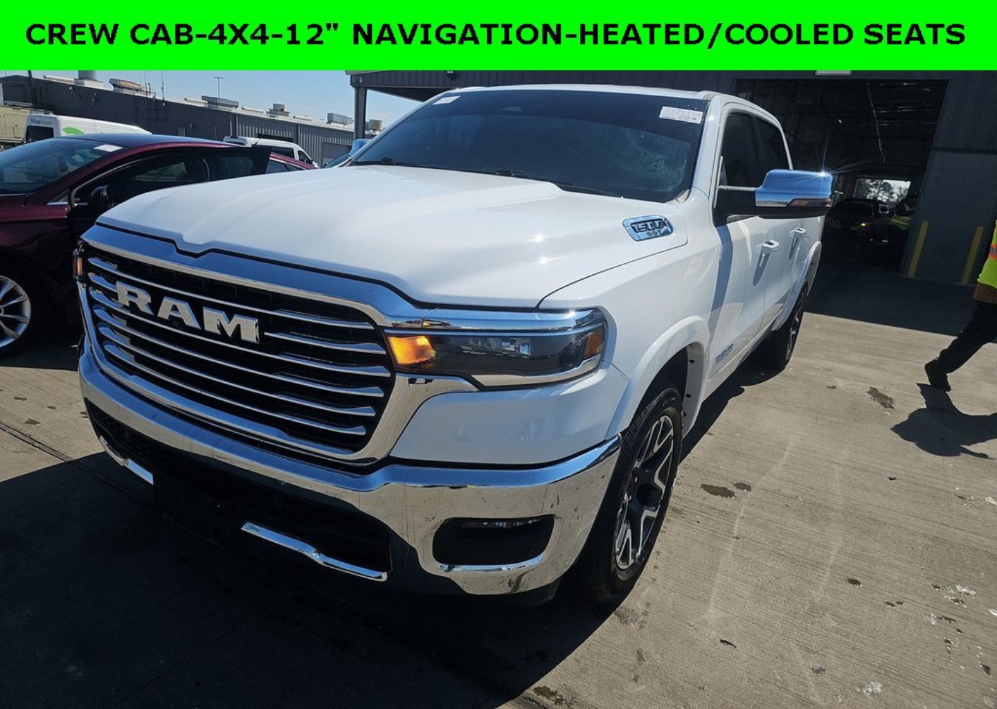 Certified 2025 RAM Ram 1500 Pickup Laramie with VIN 1C6SRFJP7SN589428 for sale in Statesboro, GA