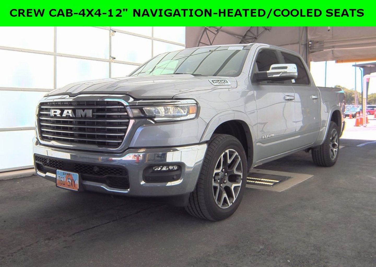 Certified 2025 RAM Ram 1500 Pickup Laramie with VIN 1C6SRFJP6SN542424 for sale in Statesboro, GA