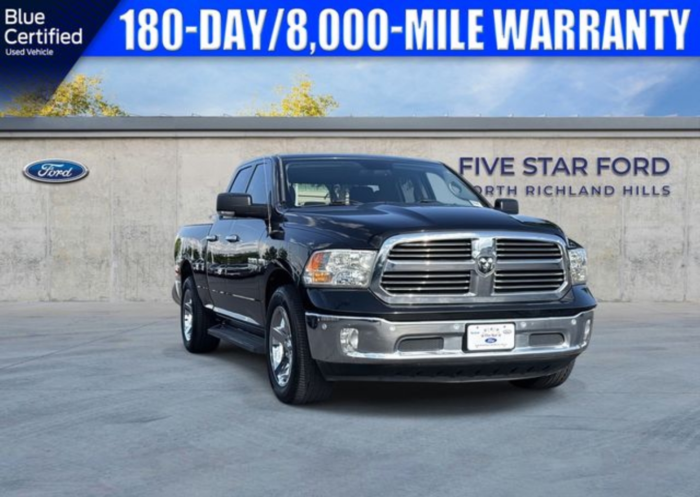 Certified 2018 RAM Ram 1500 Pickup Lone Star with VIN 1C6RR6GTXJS180942 for sale in Richland Hills, TX