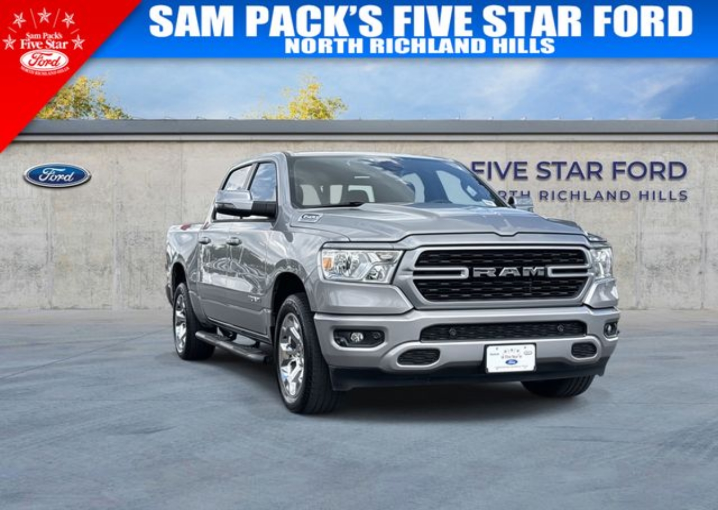 Used 2024 RAM Ram 1500 Pickup Big Horn/Lone Star with VIN 1C6SRFFT0RN227599 for sale in Richland Hills, TX