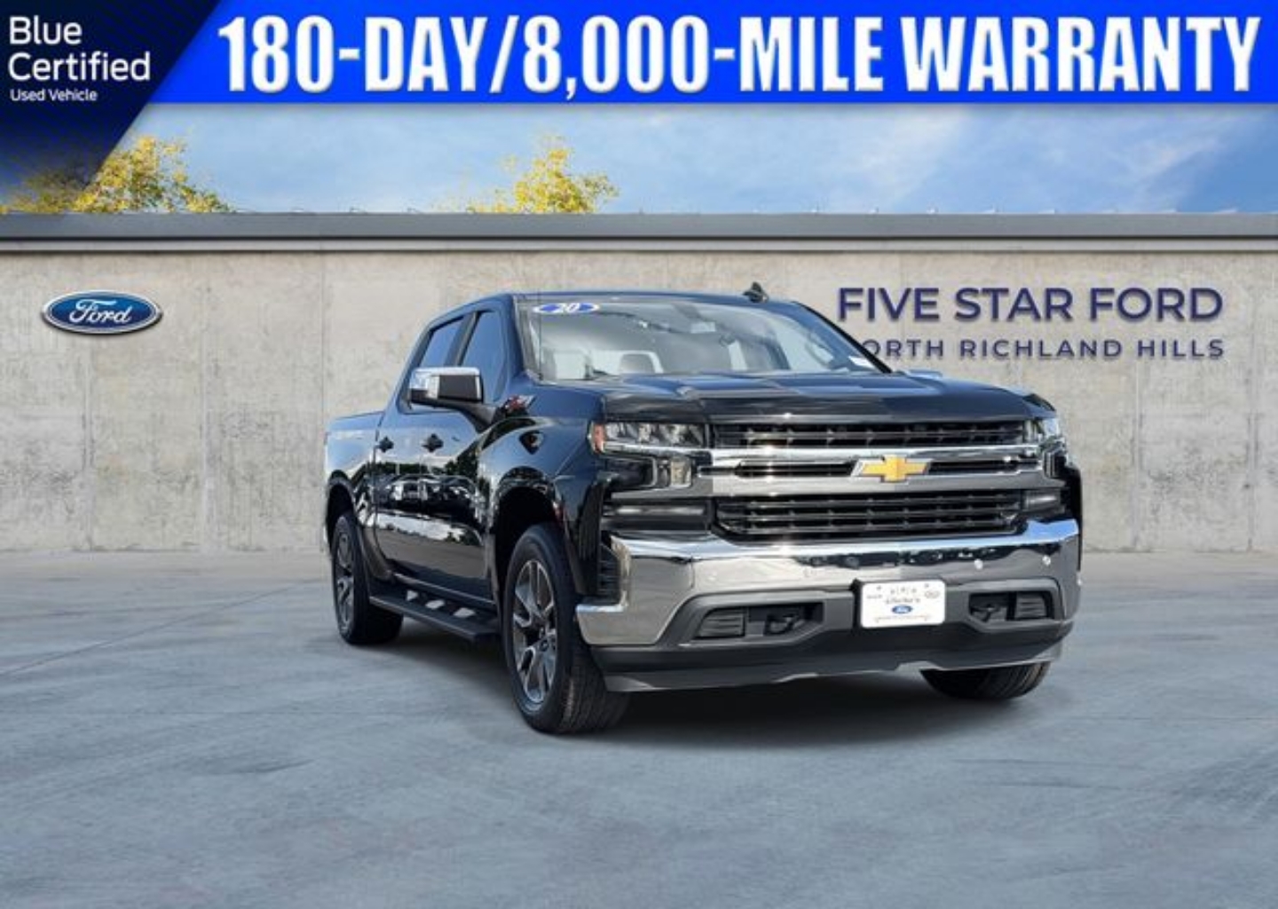 Certified 2020 Chevrolet Silverado 1500 LT with VIN 3GCUYDED2LG202108 for sale in Richland Hills, TX