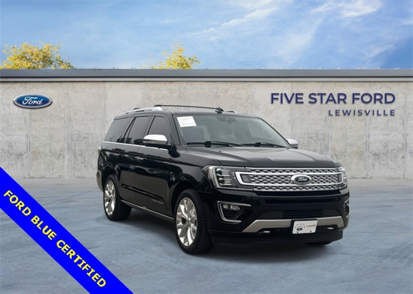 Certified 2019 Ford Expedition Platinum with VIN 1FMJU1MTXKEA24990 for sale in Lewisville, TX