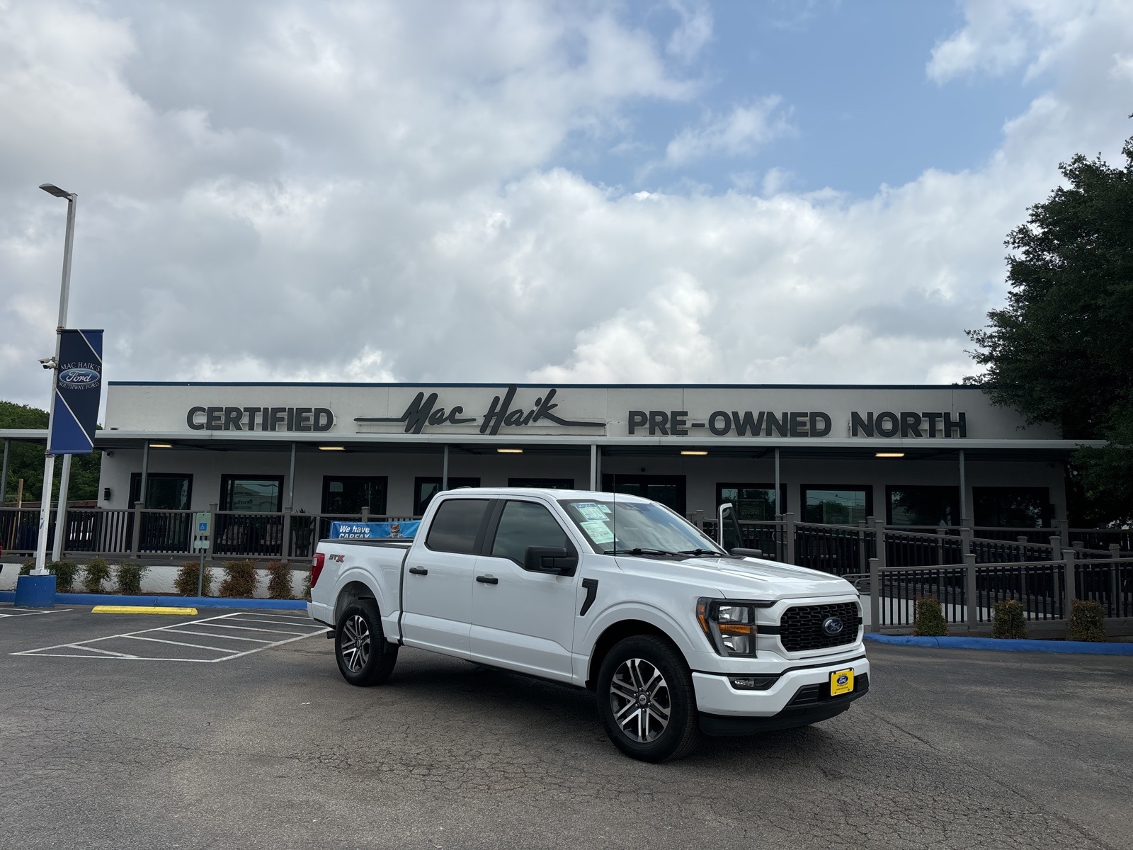 Used 2023 Ford F-150 XL with VIN 1FTEW1CP2PKF68753 for sale in San Antonio, TX