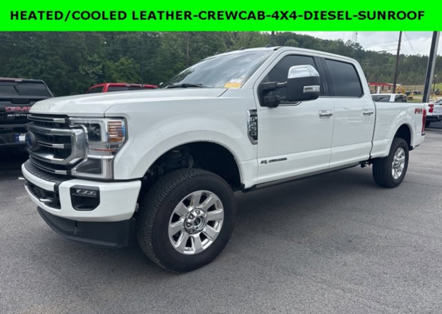 Used 2022 Ford F-250 Super Duty Platinum with VIN 1FT7W2BT2NEC05460 for sale in Greensboro, GA