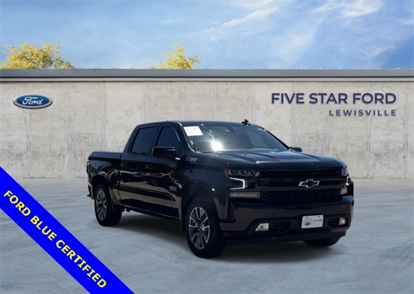 Certified 2022 Chevrolet Silverado 1500 Limited RST with VIN 1GCUYEET5NZ129784 for sale in Lewisville, TX