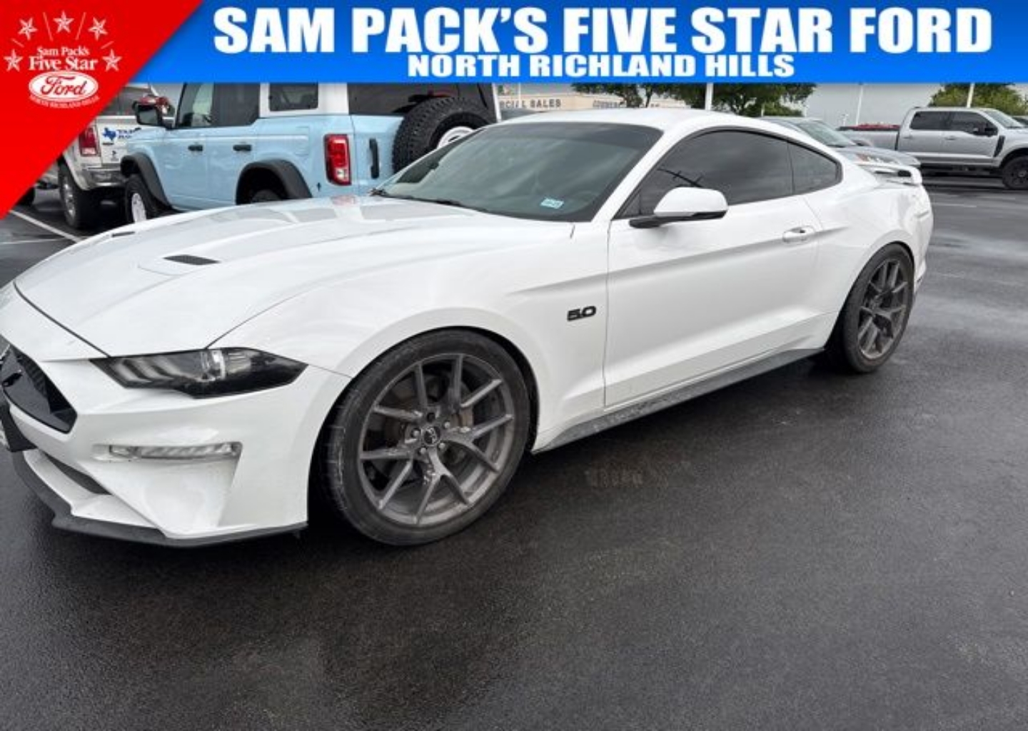 Certified 2018 Ford Mustang GT Premium with VIN 1FA6P8CF5J5143394 for sale in Richland Hills, TX