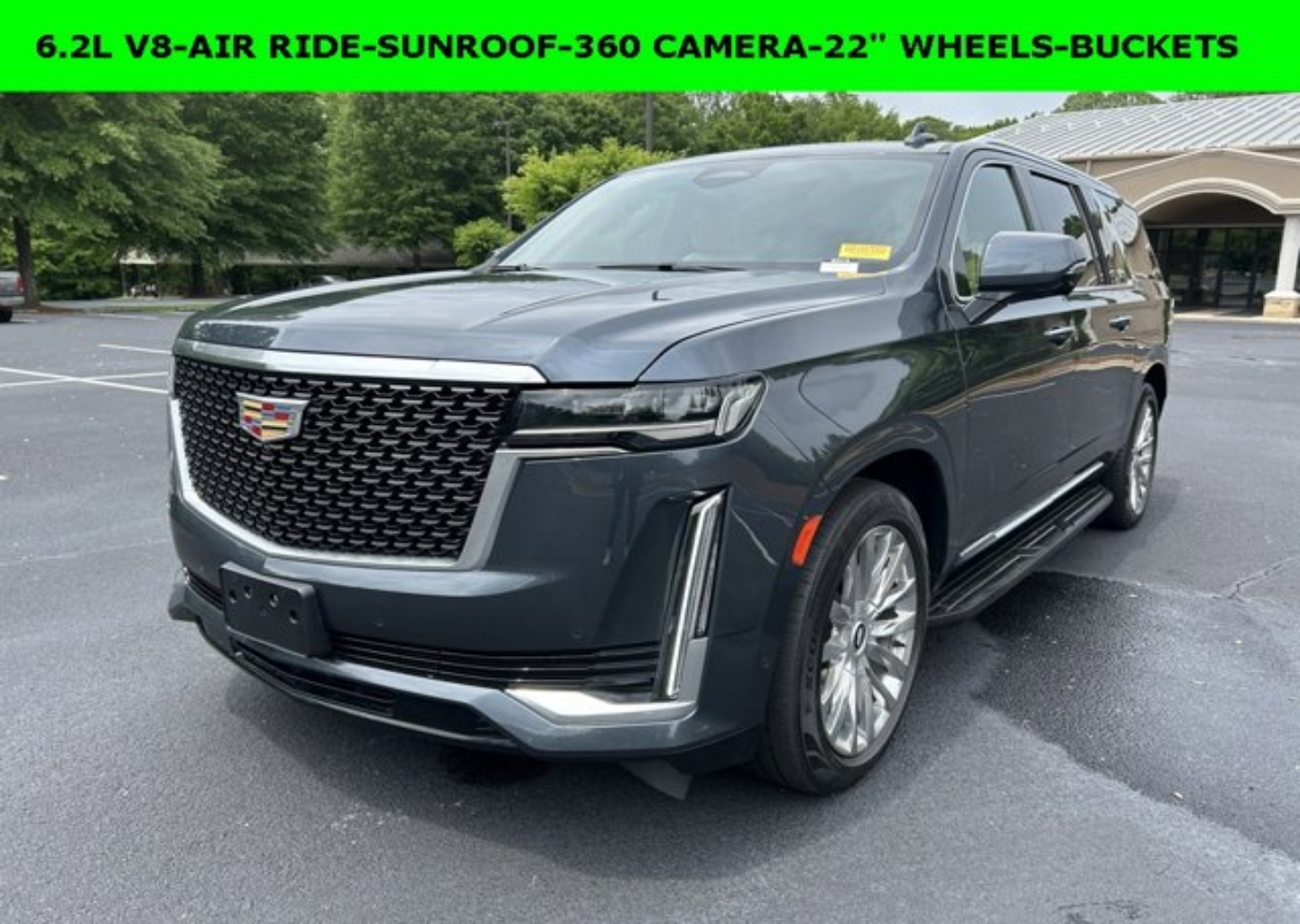 Used 2021 Cadillac Escalade ESV Premium Luxury with VIN 1GYS3LKL1MR201622 for sale in Greensboro, GA