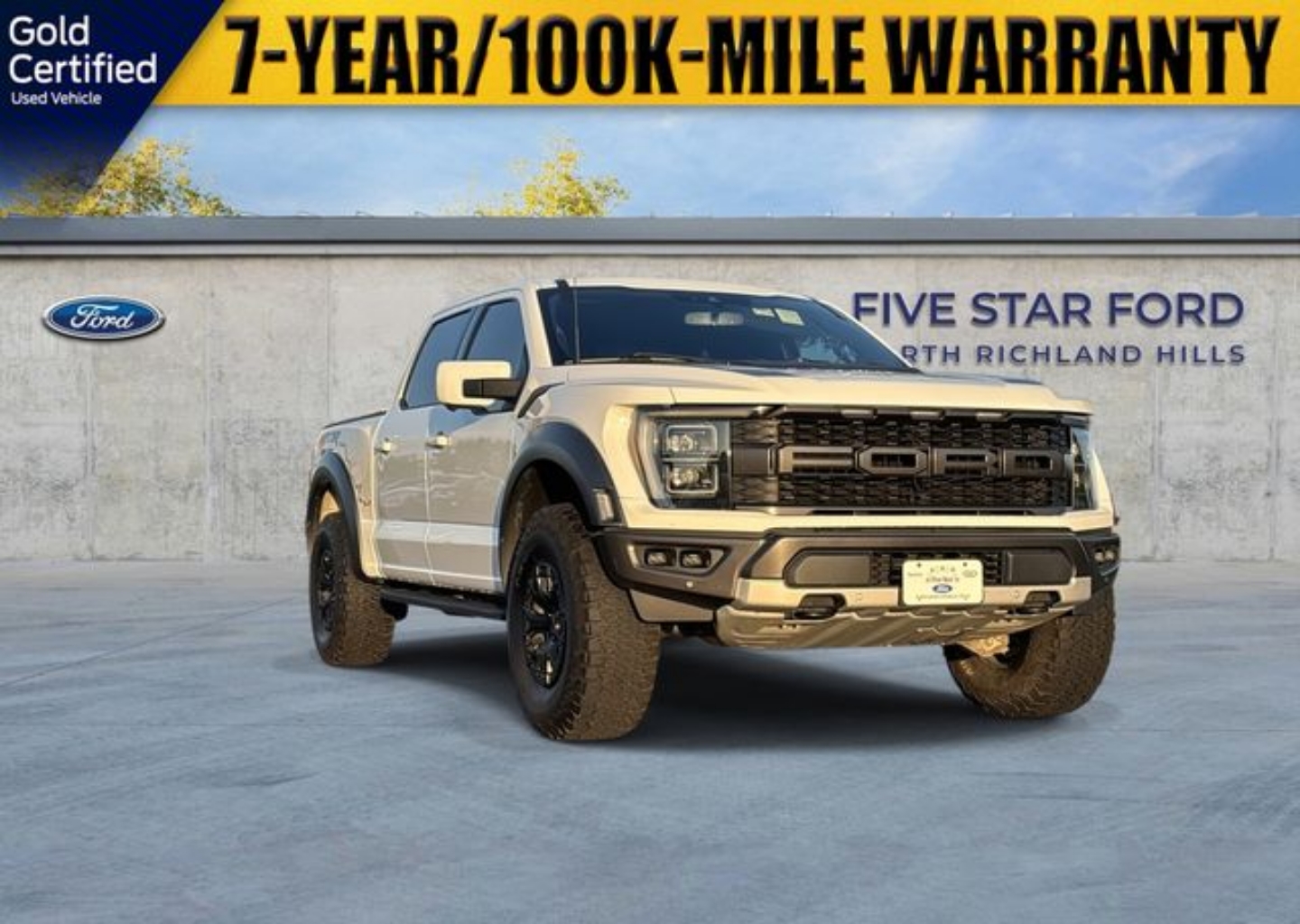 Certified 2023 Ford F-150 Raptor with VIN 1FTFW1RG3PFA06770 for sale in Richland Hills, TX