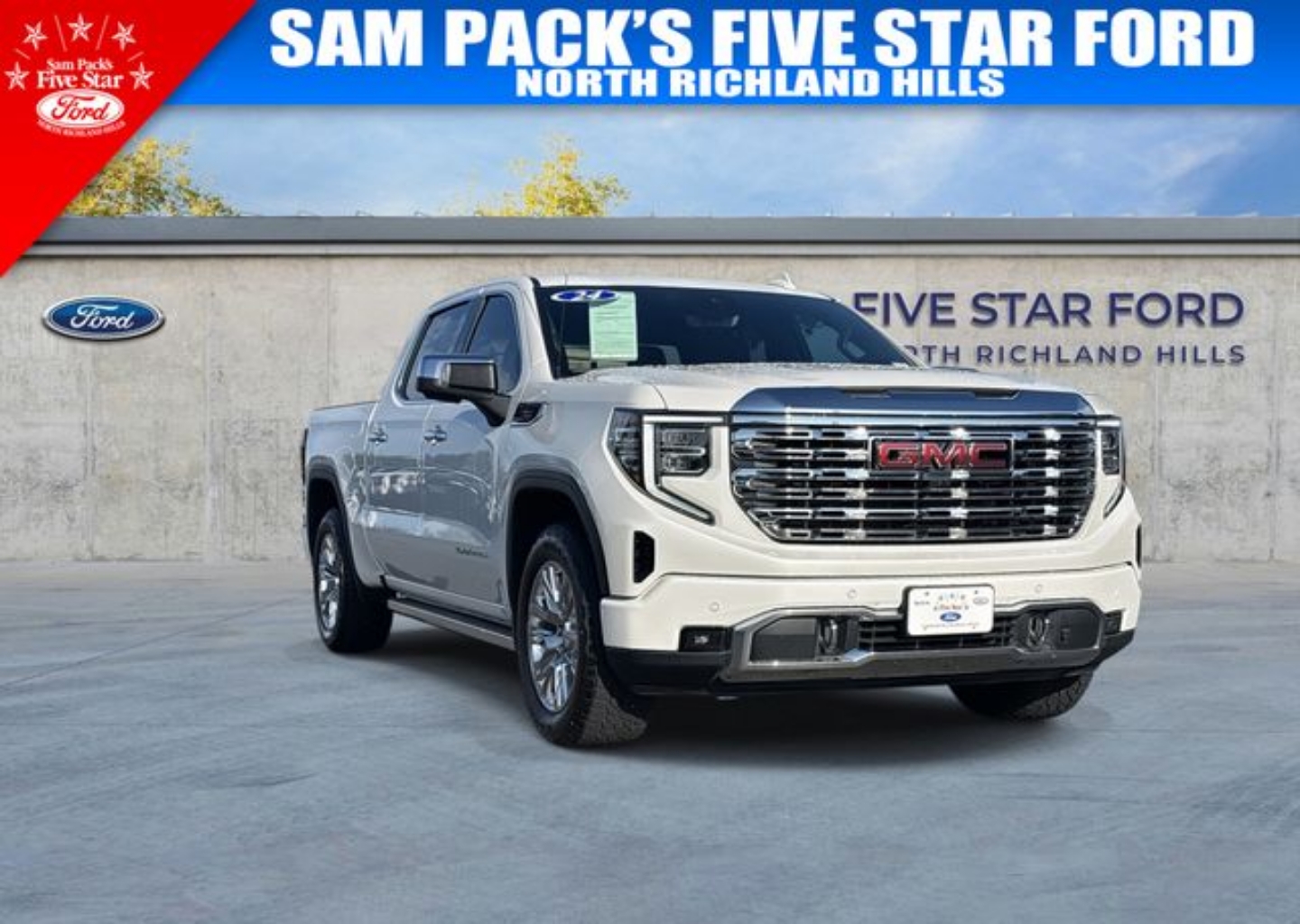 Used 2024 GMC Sierra 1500 Denali Denali with VIN 1GTUUGE80RZ257360 for sale in Richland Hills, TX