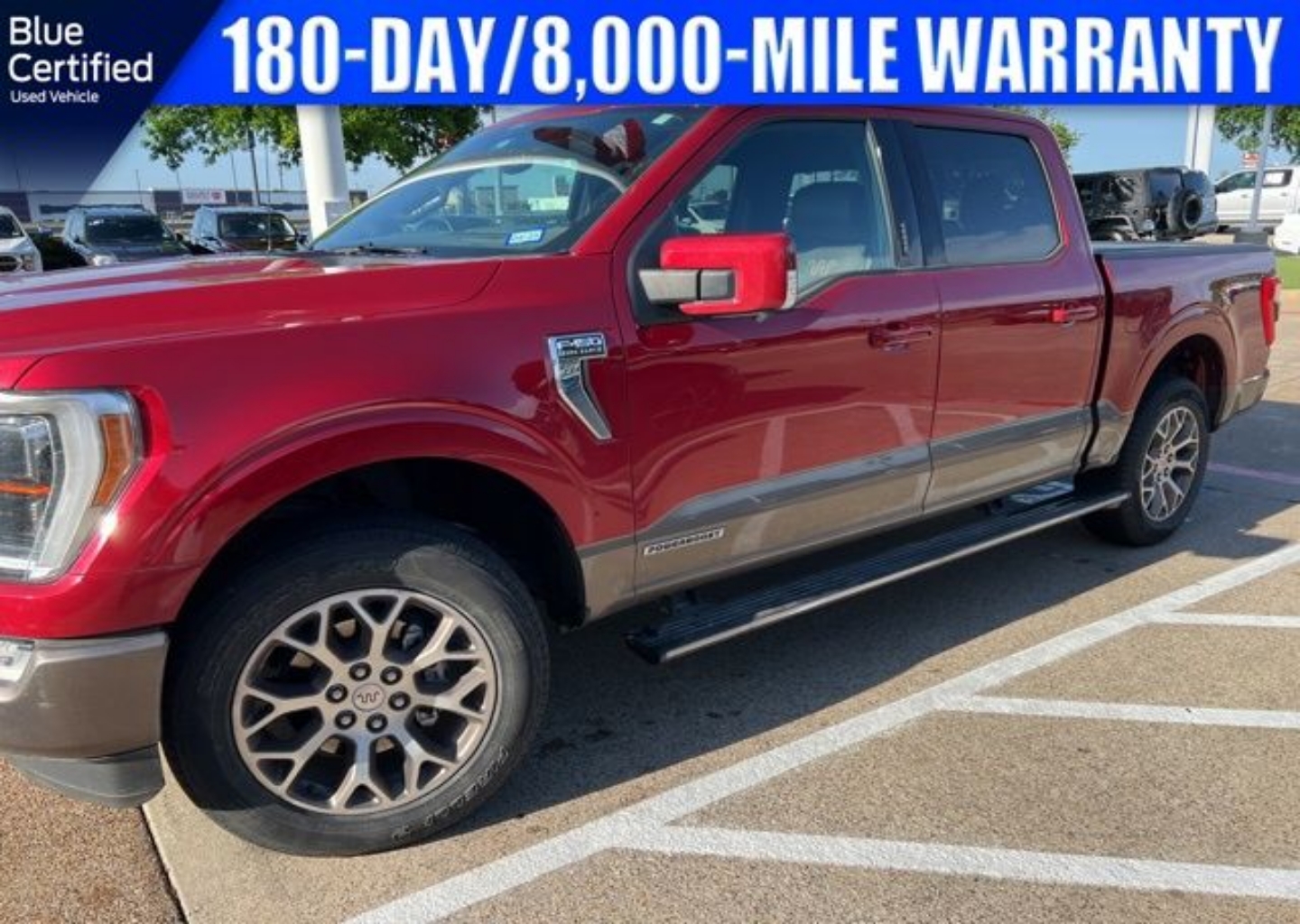 Certified 2021 Ford F-150 King Ranch with VIN 1FTFW1ED1MFA99957 for sale in Richland Hills, TX