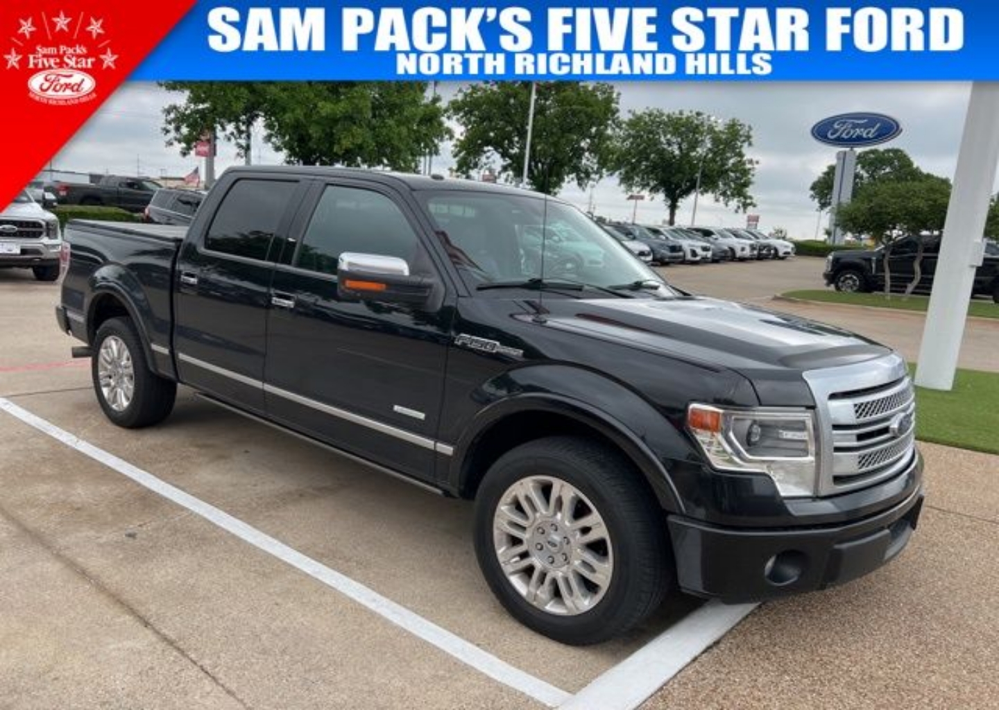 Used 2014 Ford F-150 Platinum with VIN 1FTFW1CT6EFC31347 for sale in Richland Hills, TX