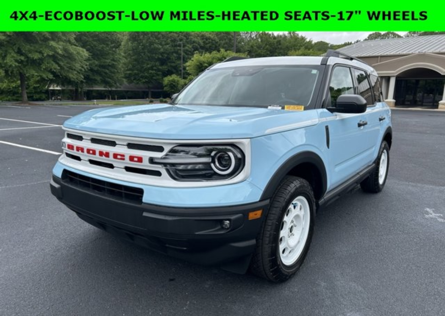 Used 2024 Ford Bronco Sport Heritage with VIN 3FMCR9G63RRE08387 for sale in Greensboro, GA