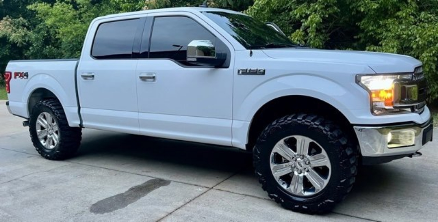Used 2019 Ford F-150 XLT with VIN 1FTEW1E54KFA84919 for sale in Greensboro, GA