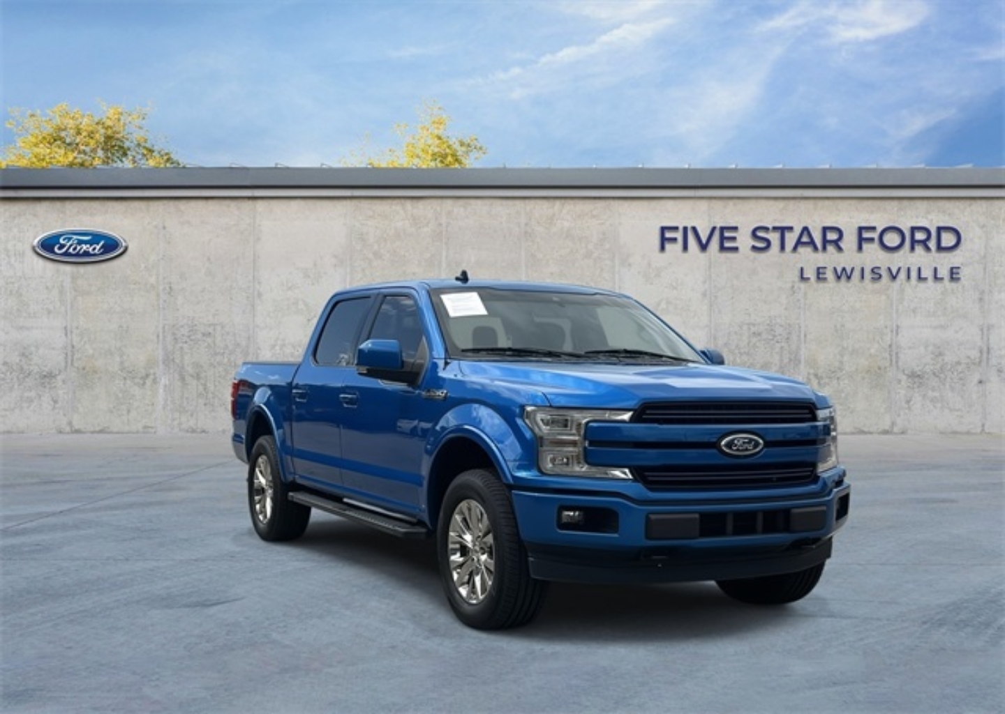 Certified 2020 Ford F-150 Lariat with VIN 1FTEW1E49LKD31786 for sale in Lewisville, TX
