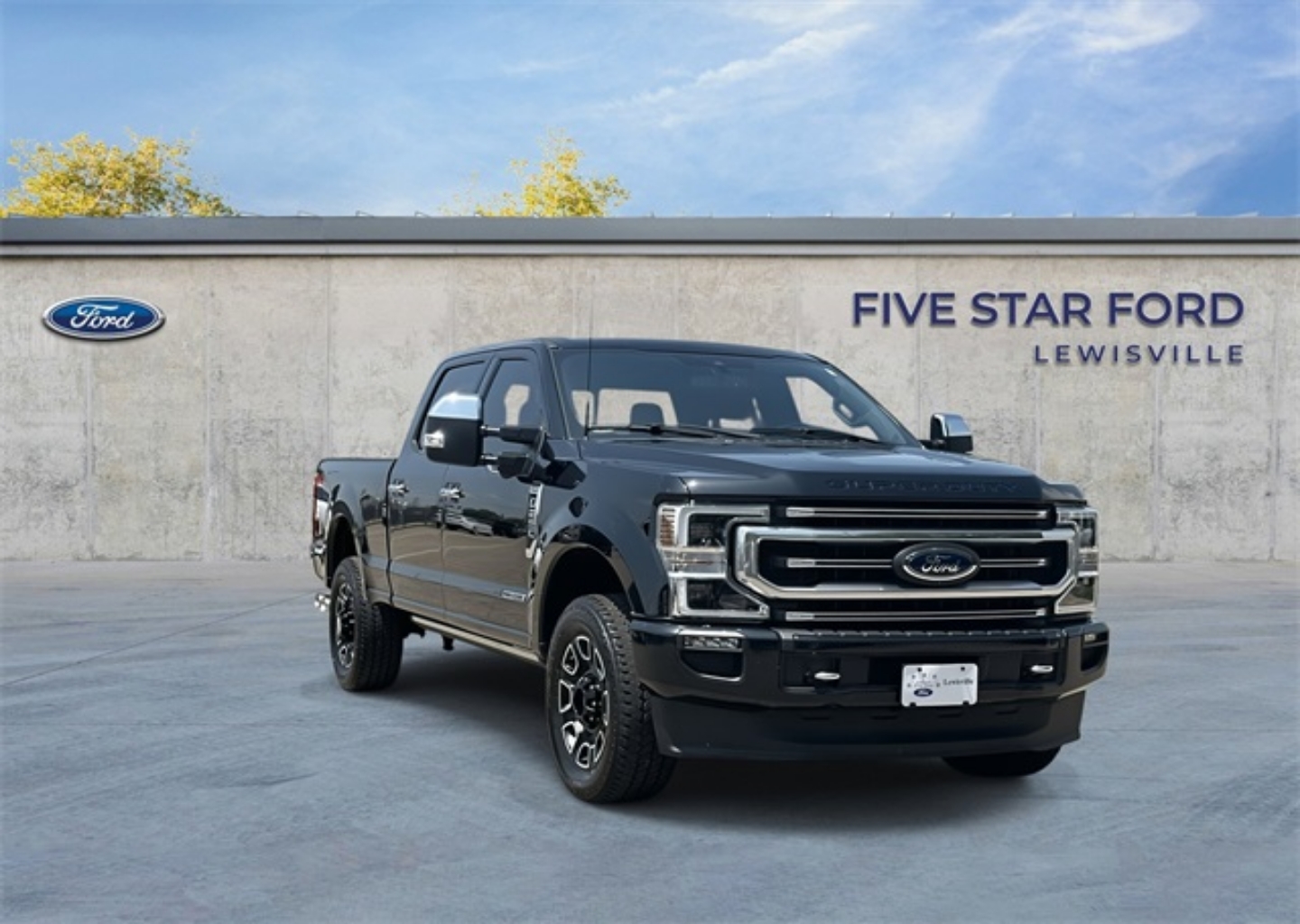 Certified 2022 Ford F-250 Super Duty Platinum with VIN 1FT8W2BT8NEG11084 for sale in Lewisville, TX