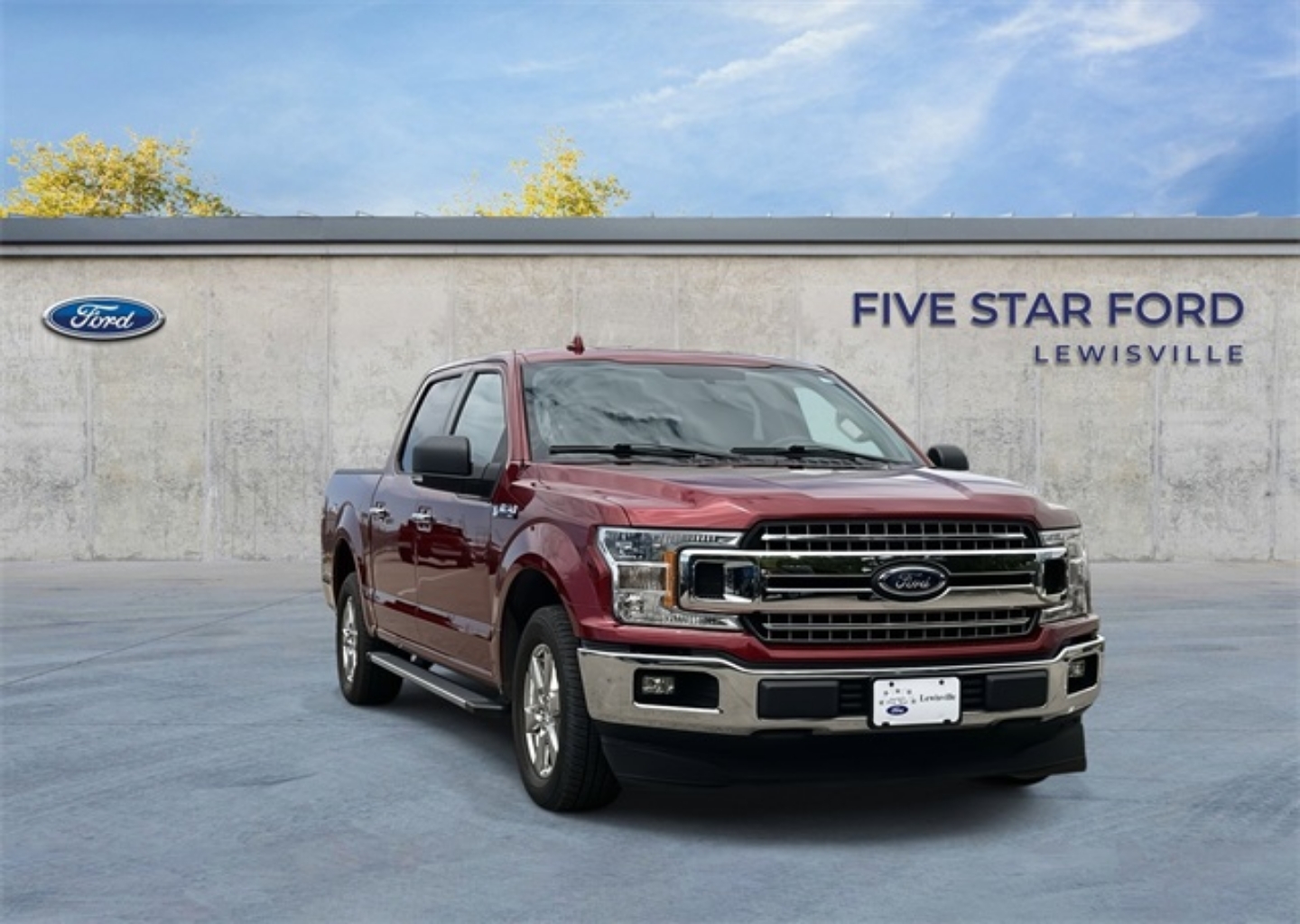 Certified 2018 Ford F-150 XLT with VIN 1FTEW1C54JKF26493 for sale in Lewisville, TX