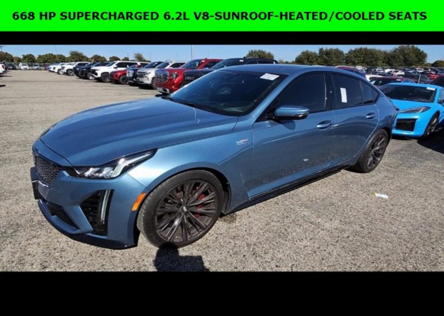 Used 2024 Cadillac CT5 V-Series Blackwing with VIN 1G6D35R64R0810356 for sale in Greensboro, GA