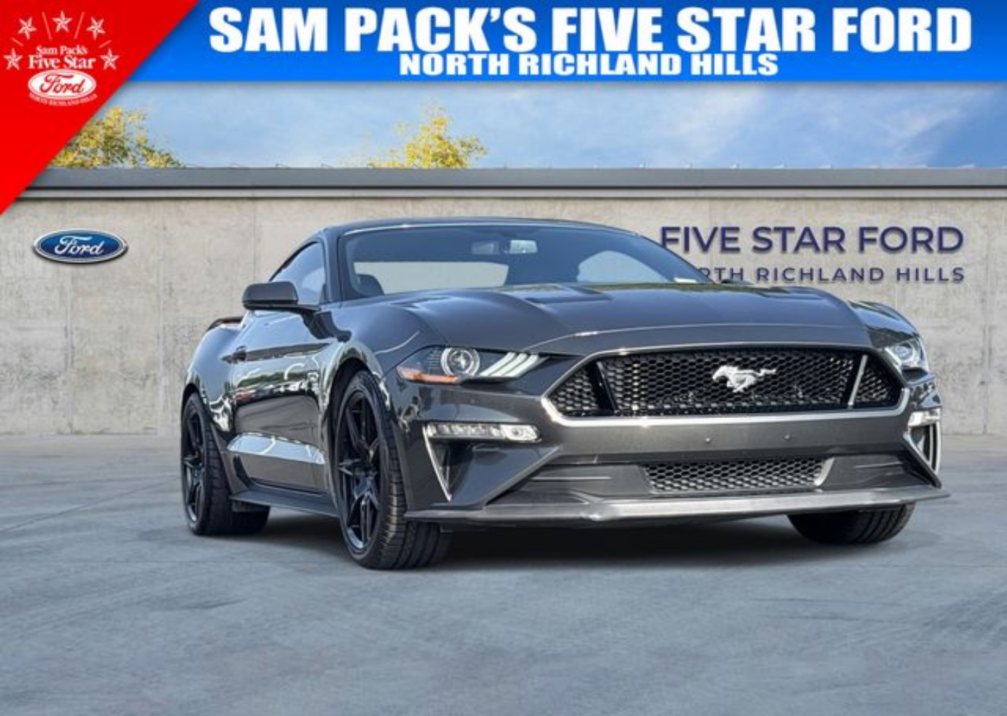Used 2020 Ford Mustang GT Premium with VIN 1FA6P8CF8L5172925 for sale in Richland Hills, TX