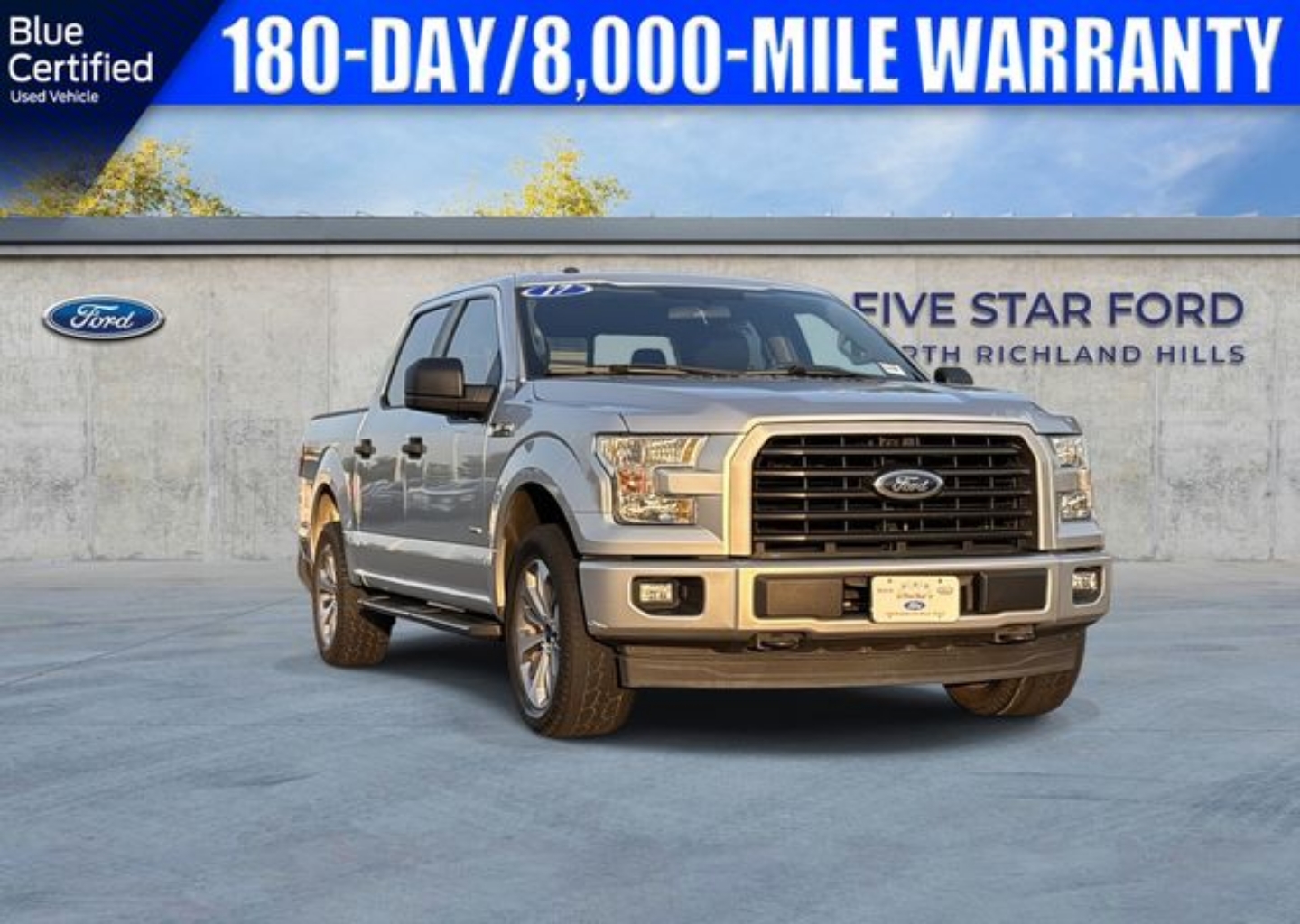 Certified 2017 Ford F-150 XL with VIN 1FTEW1EP0HKC27348 for sale in Richland Hills, TX