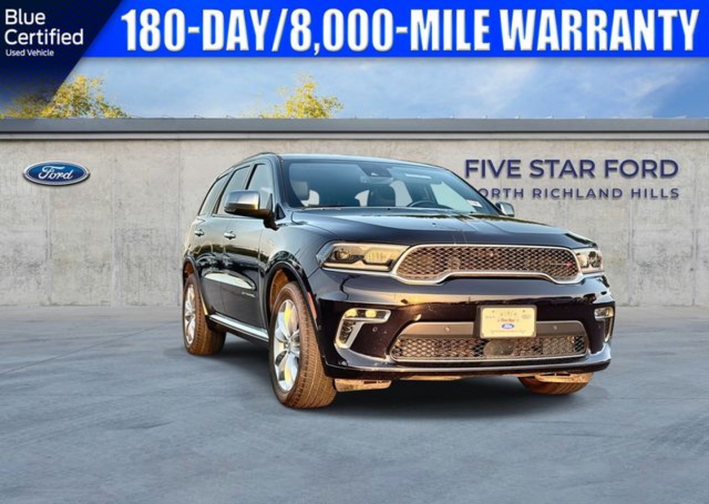 Certified 2021 Dodge Durango Citadel with VIN 1C4RDHEG0MC791991 for sale in Richland Hills, TX