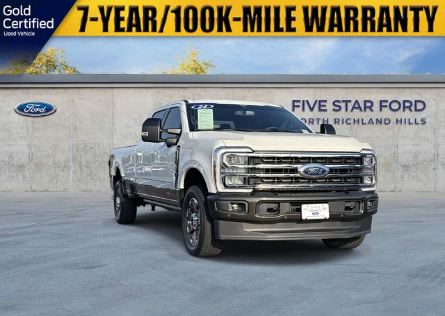 Certified 2024 Ford F-350 Super Duty King Ranch with VIN 1FT8W3BM0RED79228 for sale in Richland Hills, TX