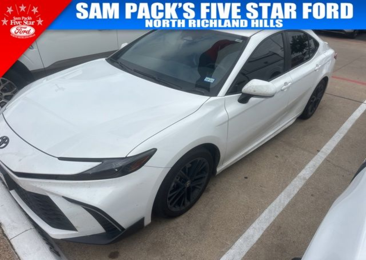 Used 2025 Toyota Camry SE with VIN 4T1DAACK8SU034938 for sale in Richland Hills, TX