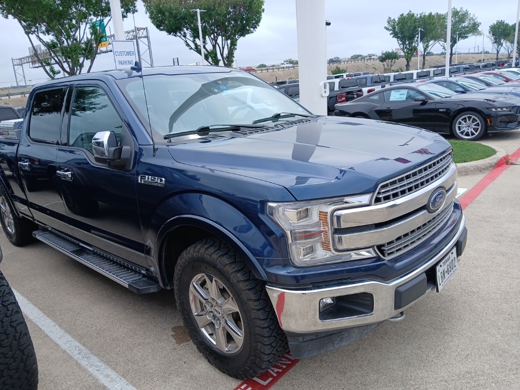 Used 2018 Ford F-150 Lariat with VIN 1FTFW1EG5JKE44145 for sale in Irving, TX