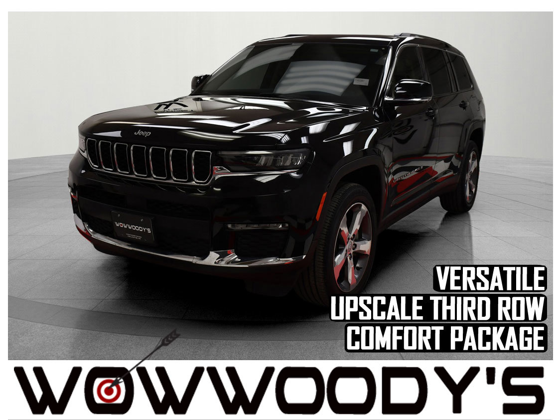 Used 2021 Jeep Grand Cherokee L Limited 4X4 3.6L V6 Uconnect 5 Navigation Display Leather Heated Seats Remote Start Third Row Seating