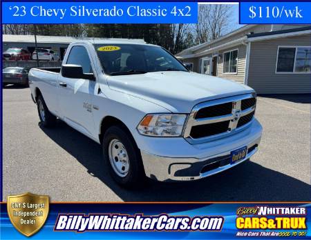 Used 2023 RAM Ram 1500 Classic Tradesman with VIN 3C6JR6DT5PG665538 for sale in Central Square, NY