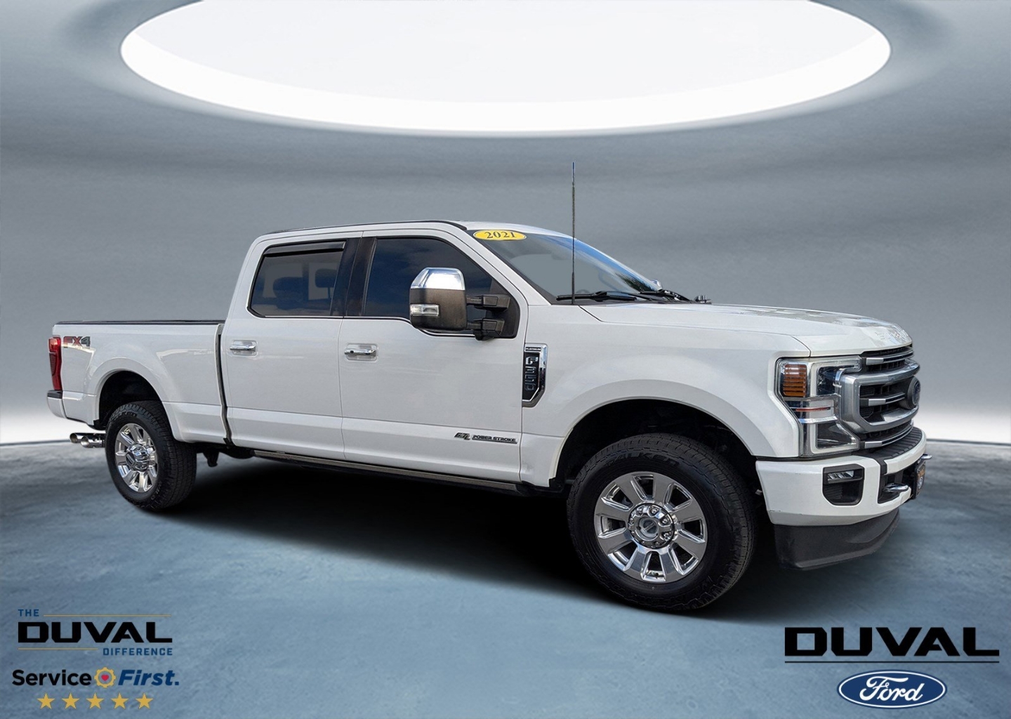 Used 2021 Ford F-350 Super Duty Platinum with VIN 1FT8W3BT7MED86418 for sale in Jacksonville, FL
