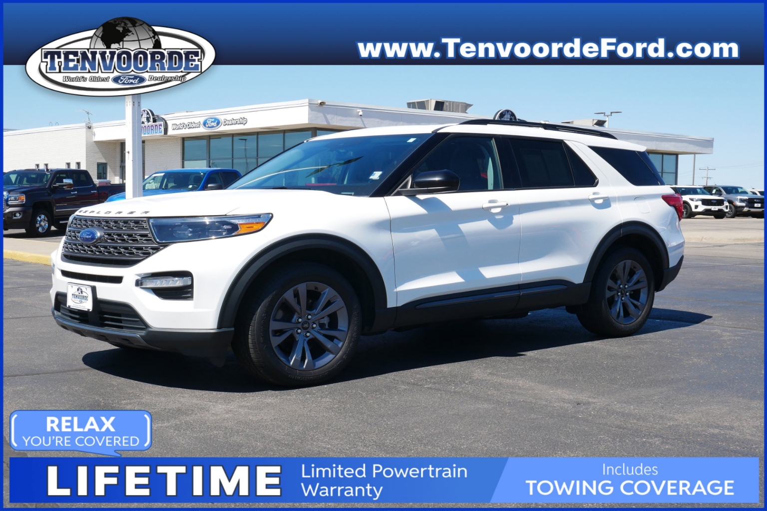 Used 2022 Ford Explorer XLT with VIN 1FMSK8DH6NGB26715 for sale in Saint Cloud, Minnesota