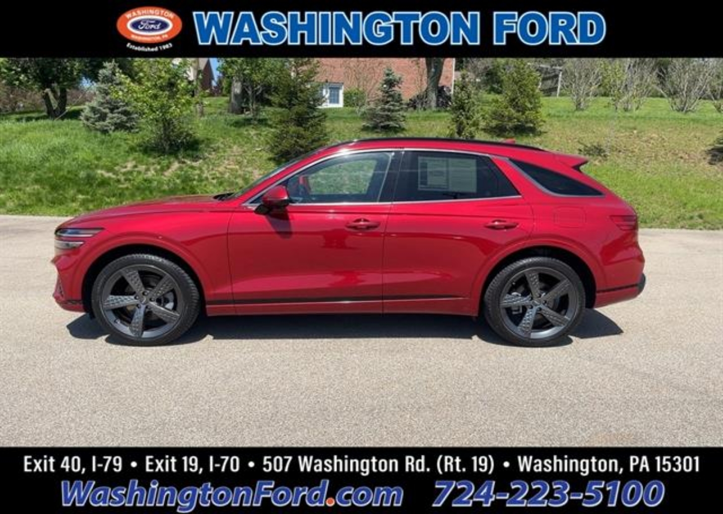 Used 2022 GENESIS GV70 Standard with VIN KMUMADTB5NU045547 for sale in Washington, PA
