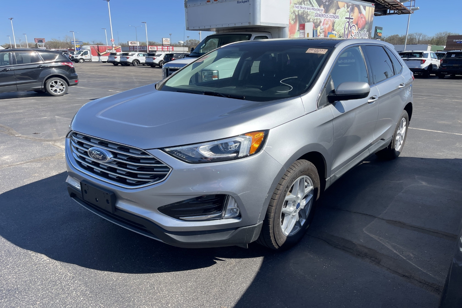 Used 2021 Ford Edge SEL with VIN 2FMPK4J92MBA64098 for sale in Saint Cloud, Minnesota