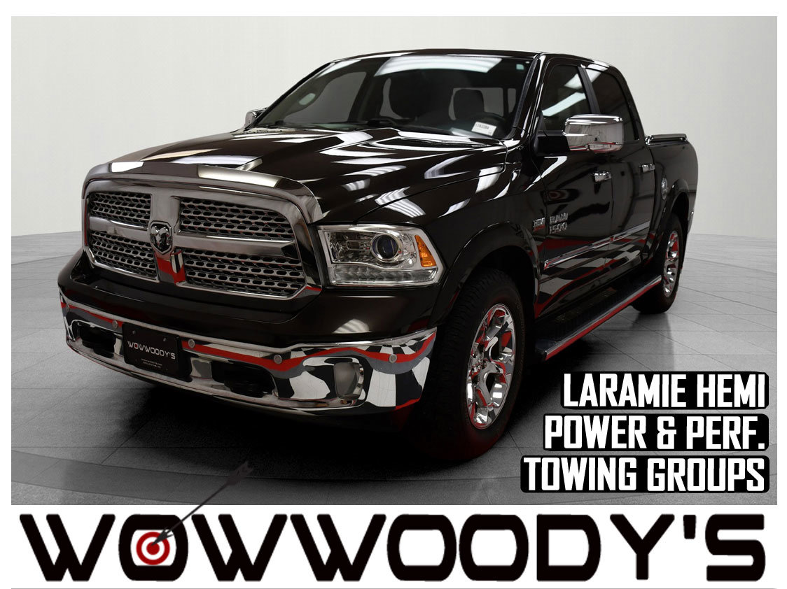 Used 2017 RAM 1500 Laramie Crew Cab 4X4 5.7L V8 HEMI Tow Package Bed Cover Running Boards Remote Start