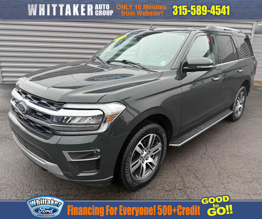 Used 2022 Ford Expedition Limited with VIN 1FMJU2ATXNEA41836 for sale in Williamson, NY