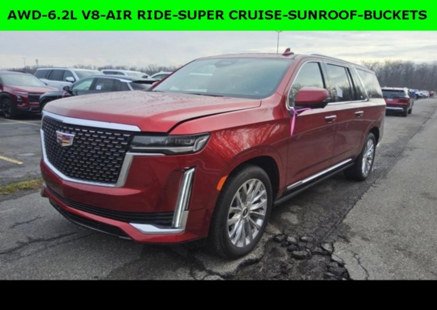 Used 2024 Cadillac Escalade ESV Premium Luxury with VIN 1GYS4LKL0RR313638 for sale in Greensboro, GA