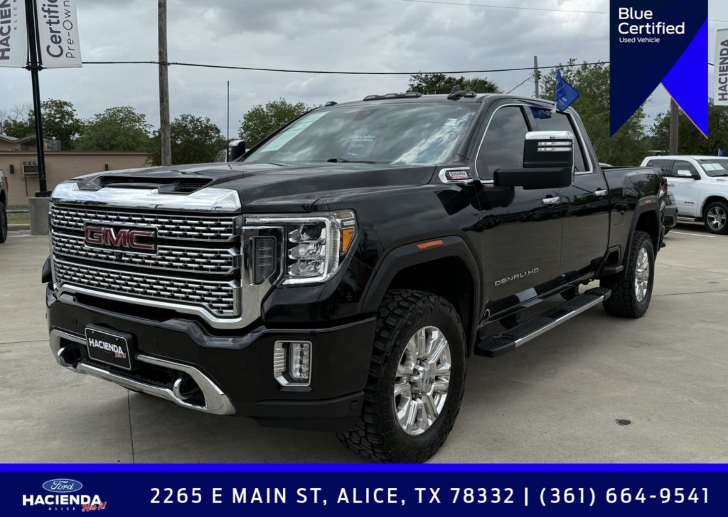 Certified 2022 GMC Sierra 2500 Denali HD Denali with VIN 1GT49REY8NF126055 for sale in Alice, TX